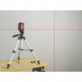 Laser krzyżowy poziomica 8 m statyw aluminiowy samopoziomujący Toolcraft