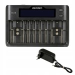 Ładowarka do akumulatorów 10 gniazd LiIon LiFePO NiMH NiCd 1000 mA