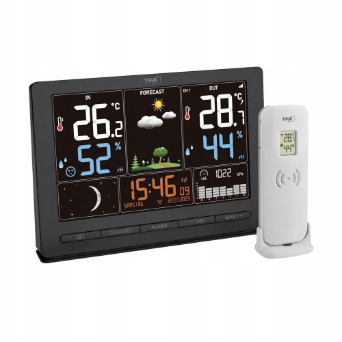 stacja-pogodowa-meteo-czujnik-zewnetrzny-zegar-radiowy-prognoza-pogody