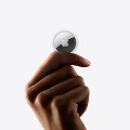 Lokalizator GPS przedmiotów Apple AirTag wodoodporny IP67 głośnik biały