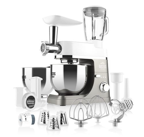 Robot kuchenny mikser planetarny 2x misa 5,5L 1200W Eta Gustus Max blender