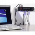 Hub USB 7 portów rozdzielacz stacja dokująca metalowa obudowa Renkforce