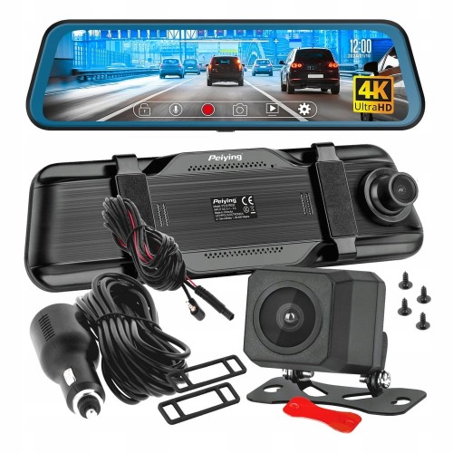 lusterko-samochodowe-wsteczne-monitor-rejestrator-jazdy-i-kamera-cofania-4k