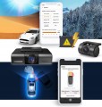 Rejestrator FineVu GX1000 wideorejestrator QHD QHD WiFi GPS radary + 128GB