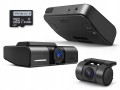 Rejestrator FineVu wideorejestrator samochodowy QHD QHD WiFi fotoradary