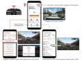 Wideorejestrator FineVu GX400 1CH 32GB QHD WiFi GPS baza radarów