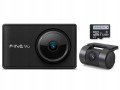 Rejestrator FineVu WiFi 32GB QHD FHD wyświetlacz LCD 3.5 GPS radary