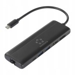Stacja dokująca USB C HUB ADAPTER HDMI Przejściówka z USB do HDMI microSD