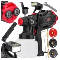 Pistolet malarski natryskowy 3 dysze agregat do malowania 1.2 L 650 W