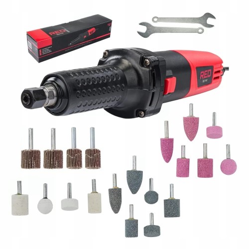 Szlifierka trzpieniowa frezarka palcowa 6mm 1500 W frezy 27000 obr