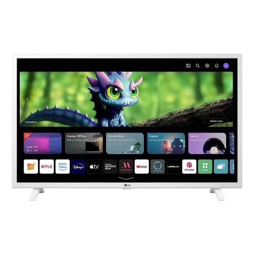 Biały telewizor LG smart tv WiFi BT webOS LED FHD 32 cale Netflix YouTube
