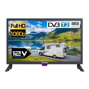 Telewizor do Kampera FULL HD 24 cale DVBT2 VGA HDMI USB 230V 12V 24V