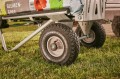 Wózek składany 2 w 1 terenowy transportowy obciążenie do 200 kg taczka