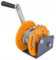 Wyciągarka linowa wciągarka ręczna na korbę 454 kg 1000 lb lina 5m