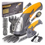 NOŻYCE AKUMULATOROWE do trawy i żywopłotu bezprzewodowe 2 OSTRZA 83mm 120mm