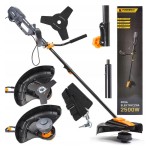 Kosa podkaszarka elektryczna 2500W głowica tarcza trójzębna lub żyłka