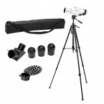 Teleskop soczewkowy LUNETA 140x STATYW fotoadapter Bresser Optik