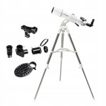 Teleskop soczewkowy powiększenie 160x STATYW fotoadapter 640mm Bresser Opti