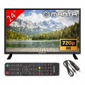 Telewizor do kampera 12V 24 cale smart Android tv WiFi BT USB HDMI