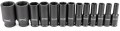 Nasadki udarowe zestaw nasadek udarowych sześciokąt 10 szt 10-32mm 1/2 cala