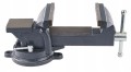 Imadło ślusarskie 125 mm obrotowe z kowadłem max rozstaw szczęk 105 mm