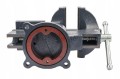 Imadło ślusarskie 150 mm obrotowe z kowadłem max rozstaw szczęk 120 mm