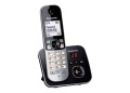 Telefon stacjonarny Panasonic bezprzewodowy 120 wpisów głośnomówiący