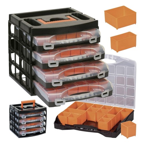 Organizer warsztatowy skrzynka walizka zestaw skrzynek asortymentowych