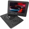 Odtwarzacz przenośny DVD obracany ekran 9 cali gry akumulator 12V USB SD