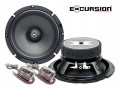 Głośniki samochodowe Excursion 165mm 300W ZESTAW głośnikowy 2 drożny