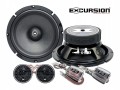 Głośniki samochodowe Excursion 165mm 300W ZESTAW głośnikowy 2 drożny