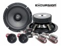 Głośniki samochodowe Excursion 165mm 300W ZESTAW głośnikowy 2 drożny