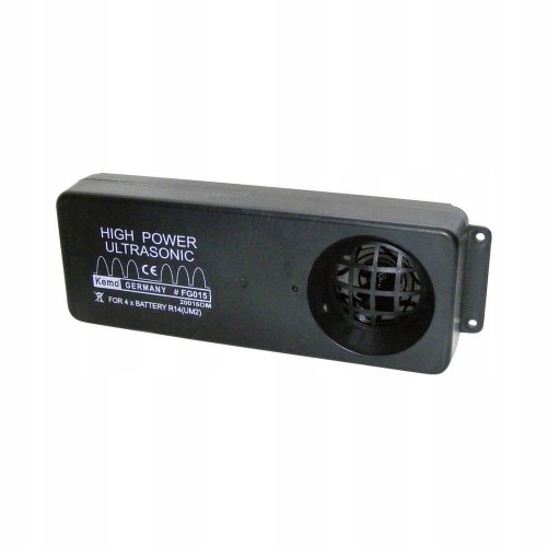 Odstraszacz KUN na BATERIE szkodników i gryzoni Kemo zasięg 200m