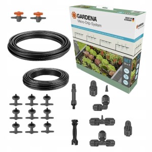 Nawadnianie kropelkowe Gardena MicroDrip zestaw do nawadniania kropelkowego