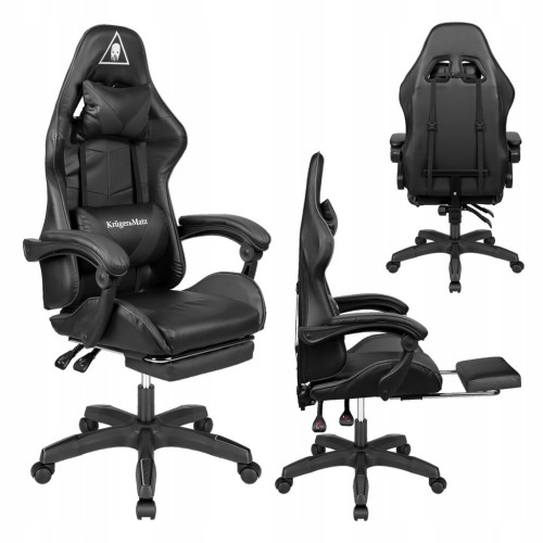 fotel-gamingowy-kubelkowy-obrotowy-czarny-podnozek-krzeslo-krugermatz