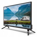 Telewizor do kampera 12V Kiano 24 cale DVBT2 DVBS2 DVBC Ci VGA USB HDMI