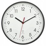 Zegar ścienny sterowany radiowo 24,5cm auto czas DCF77