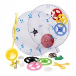 Zegar ścienny do nauki i samodzielnego montażu kids clock 20cm 32 elementy