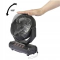 Wentylator akumulatorowy kempingowy powerbank 20 000 mAh oscylacja latarka