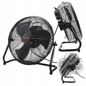 Wentylator podłogowy 55cm 3 prędkości REGULACJA 120 stopni 120W Sygonix