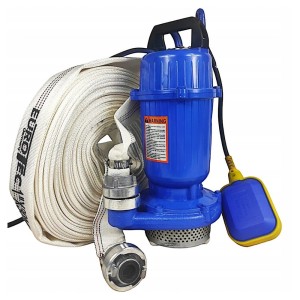 Pompa do wody BRUDNEJ 12 500 l/h PŁYWAK 2650W ZATAPIALNA sitko WĄŻ 30m