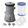 Pompa do basenu filtrująca basenowa 3028 l/h wąż filtr złączki Bestway
