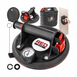 Przyssawka próżniowa chwytak uchwyt do glazury manometr udźwig 190 kg