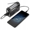 Radio solarne dynamo awaryjne FM AM KW powerbank na korbkę latarka surwiwal