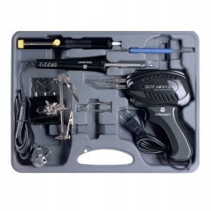 Lutownica transformatorowa 100W zestaw lutowniczy 2 lutownice kolba uchwyt