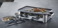 Grill elektryczny 1500 W Raclette WMF 8 patelni DWUSTRONNA PŁYTA