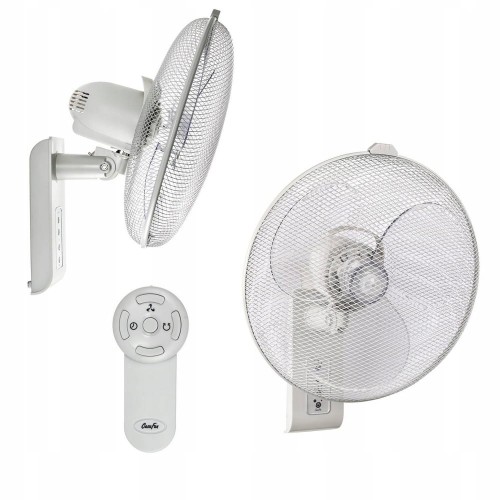 Wentylator ścienny 44 cm OSCYLACJA 3 tryby PILOT regulacja 54 W