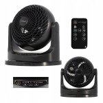 Wentylator stołowy REGULACJA na biurko 3 prędkości OSCYLACJA timer PILOT