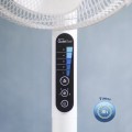 Wentylator podłogowy REGULACJA 5 prędkości OSCYLACJA 40 cm PILOT timer