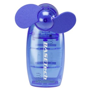 Wentylator ręczny podróżny zasilany bateriami